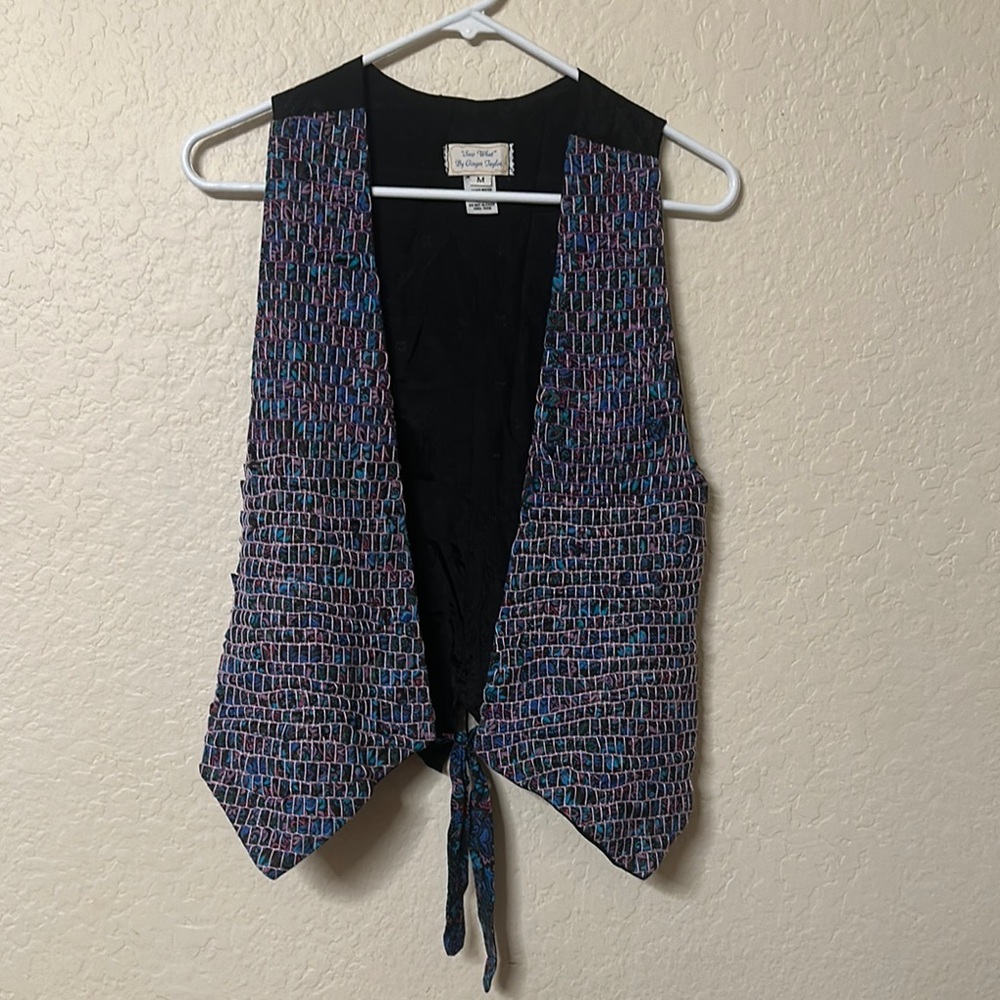 Colorful women’s vest.